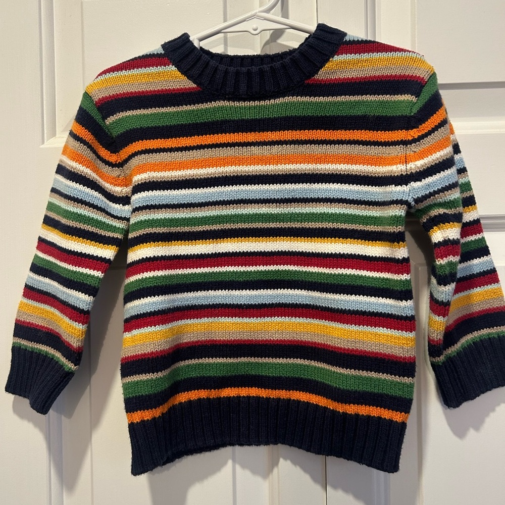 Cherokee Kid’s Colorful Striped Sweater